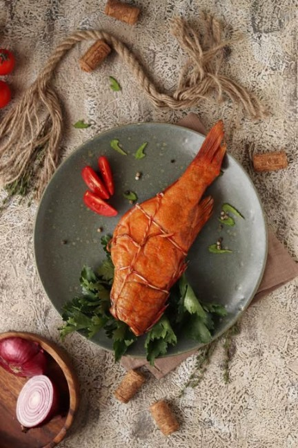 Окунь морской горячего копчения, 1 кг