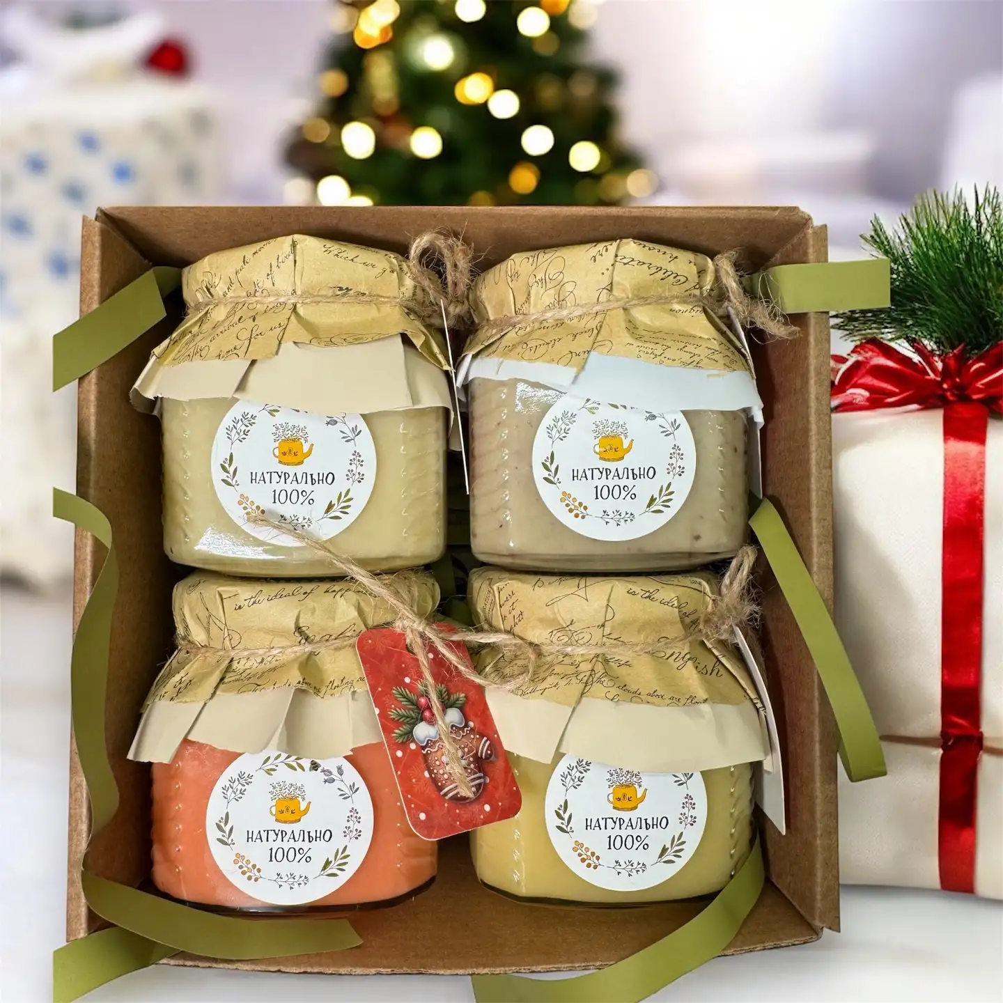 Крем-мед с клубникой или черной смородиной