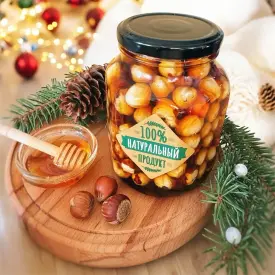 Мед с фундуком