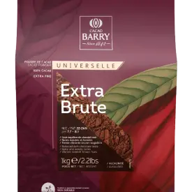 Какао-порошок алкализованный Cacao Barry Extra Brute 22/24 (Франция,100 гр)