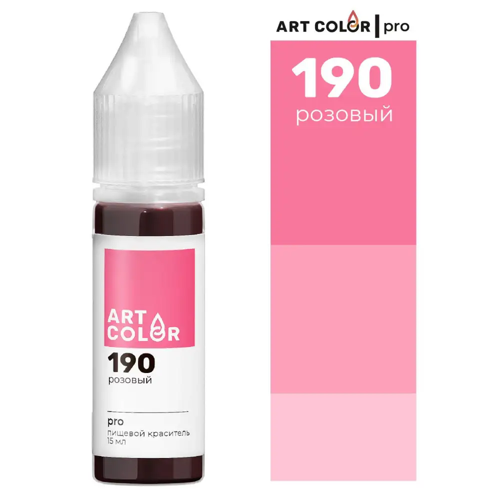Краситель гелевый водорастворимый Art Color PRO (Россия, 15 мл) фото 2