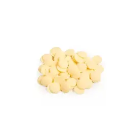 Шоколад белый Master Martini Gourmand White Buttons 33 % (Малайзия, каллеты, 1 кг)