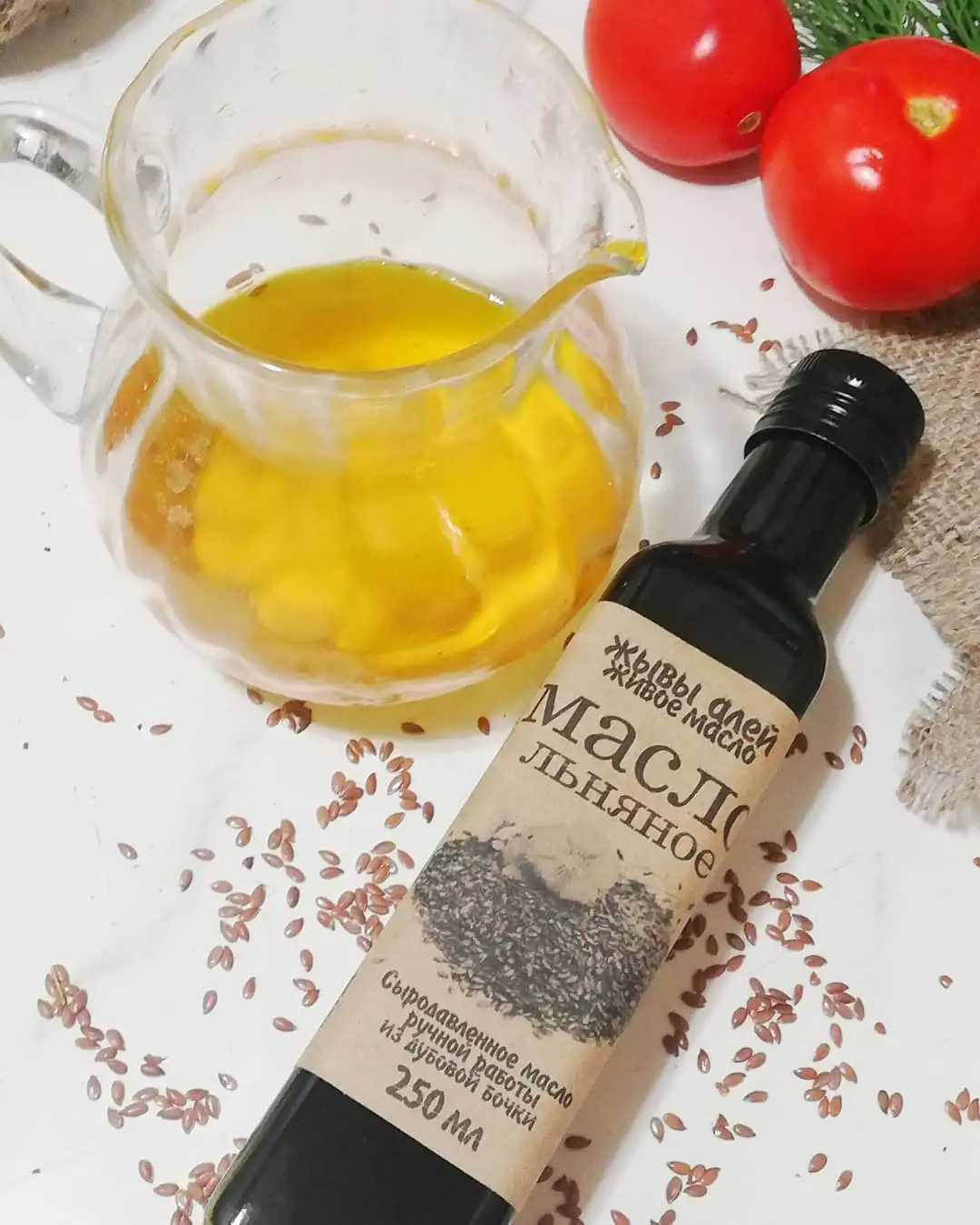 Льняное масло фото 2