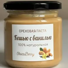 Ореховая паста «Кешью с ванилью»
