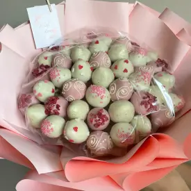 Букеты клубники в шоколаде