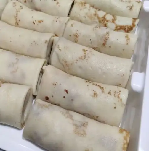 Блинчики с начинкой фото 3