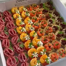 Мини-тарталетки, 4 вкуса