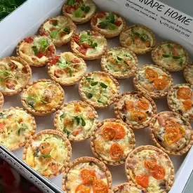 Киш в тарталетках