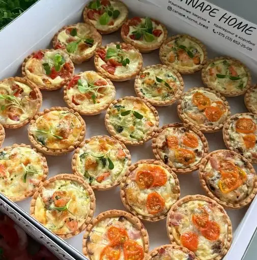 Киш в тарталетках