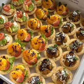 Бокс из тарталеток «Морской»