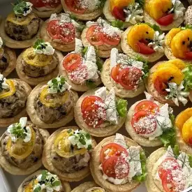 Бокс из тарталеток, 3 вкуса