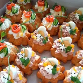 Профитроли, 2 вида