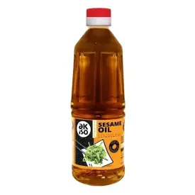 Масло кунжутное нерафинированное 100% премиум Akiso, 1л