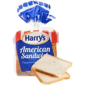 Хлеб сэндвичный Harry’s American Sandwich пшеничный