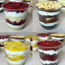 Трайфлы (маленькие стаканчики)