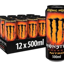 Энергетический напиток Monster Energy Нитро космический персик, 500 мл