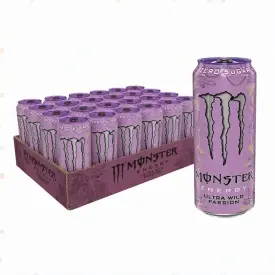 Энергетический напиток Monster Energy Дикая страсть без сахара, 473 мл