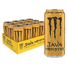 Энергетический напиток Monster Energy Яванская соленая карамель, 443 мл