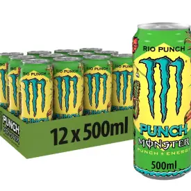 Энергетический напиток Monster Energy Джус Рио Пунш, 500 мл