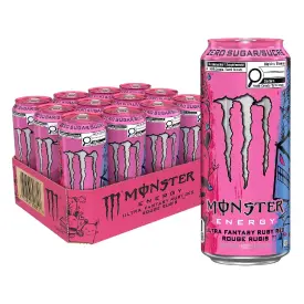 Энергетический напиток Monster Energy Рубиново-красная фантазия, 473 мл