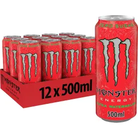 Энергетический напиток Monster Energy арбуз, 500 мл