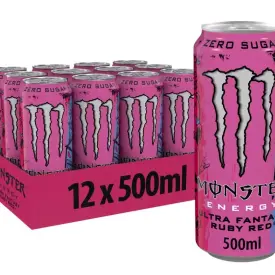 Энергетический напиток Monster Energy Фантази Руби Ред без сахара, 500 мл
