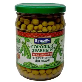 Горошек консервированный