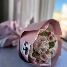 Букет "Зефирные гортензии"