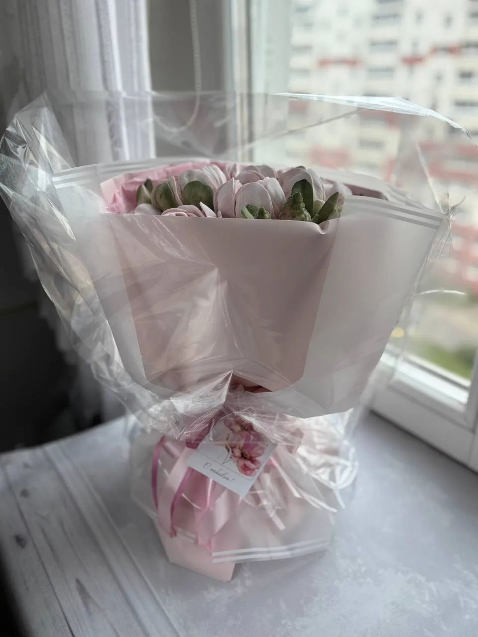 Зефирный букет фото 3