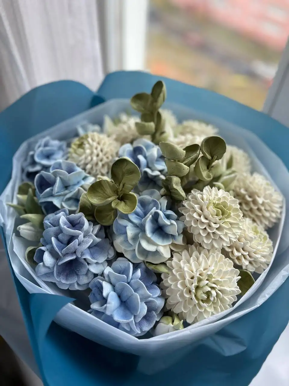 Зефирный букет " Небесная нежность" фото 2