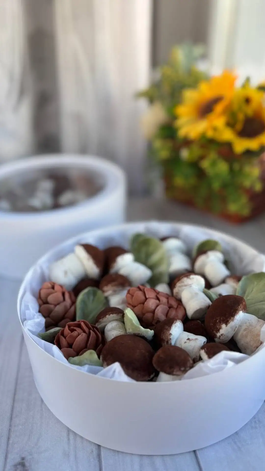 Зефирные грибочки фото 1