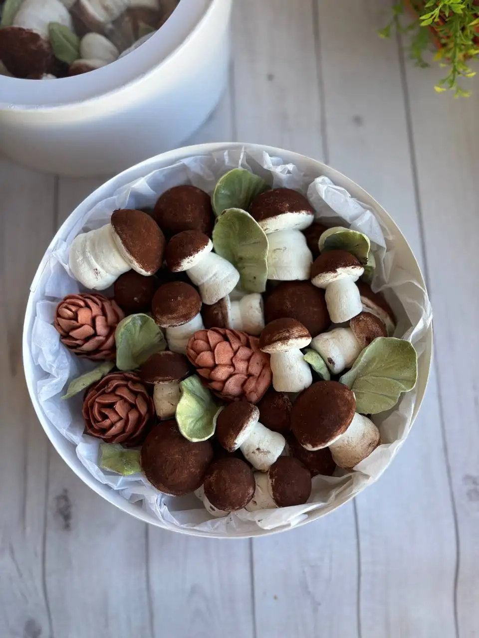 Зефирные грибочки фото 3