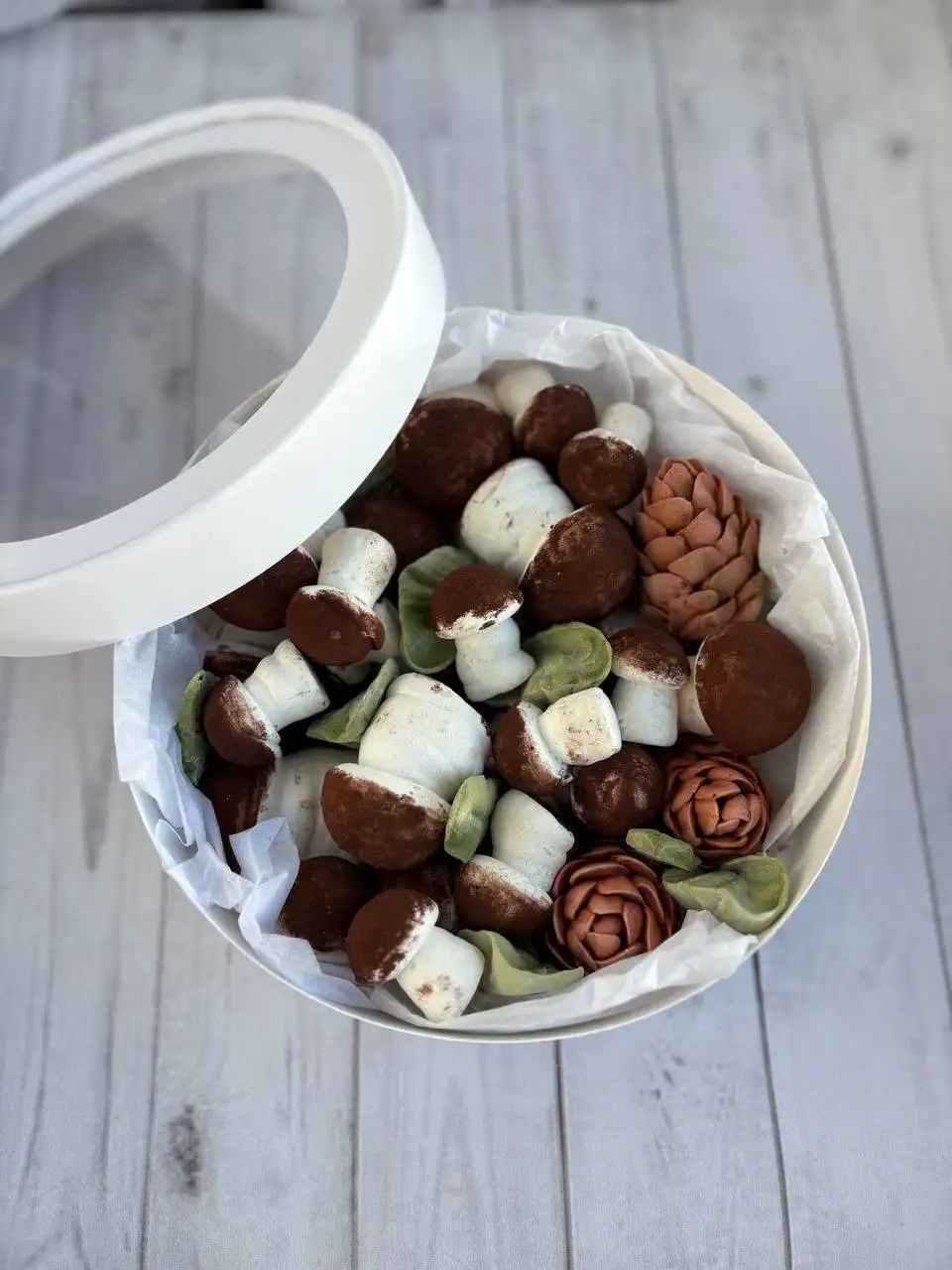 Зефирные грибочки фото 2