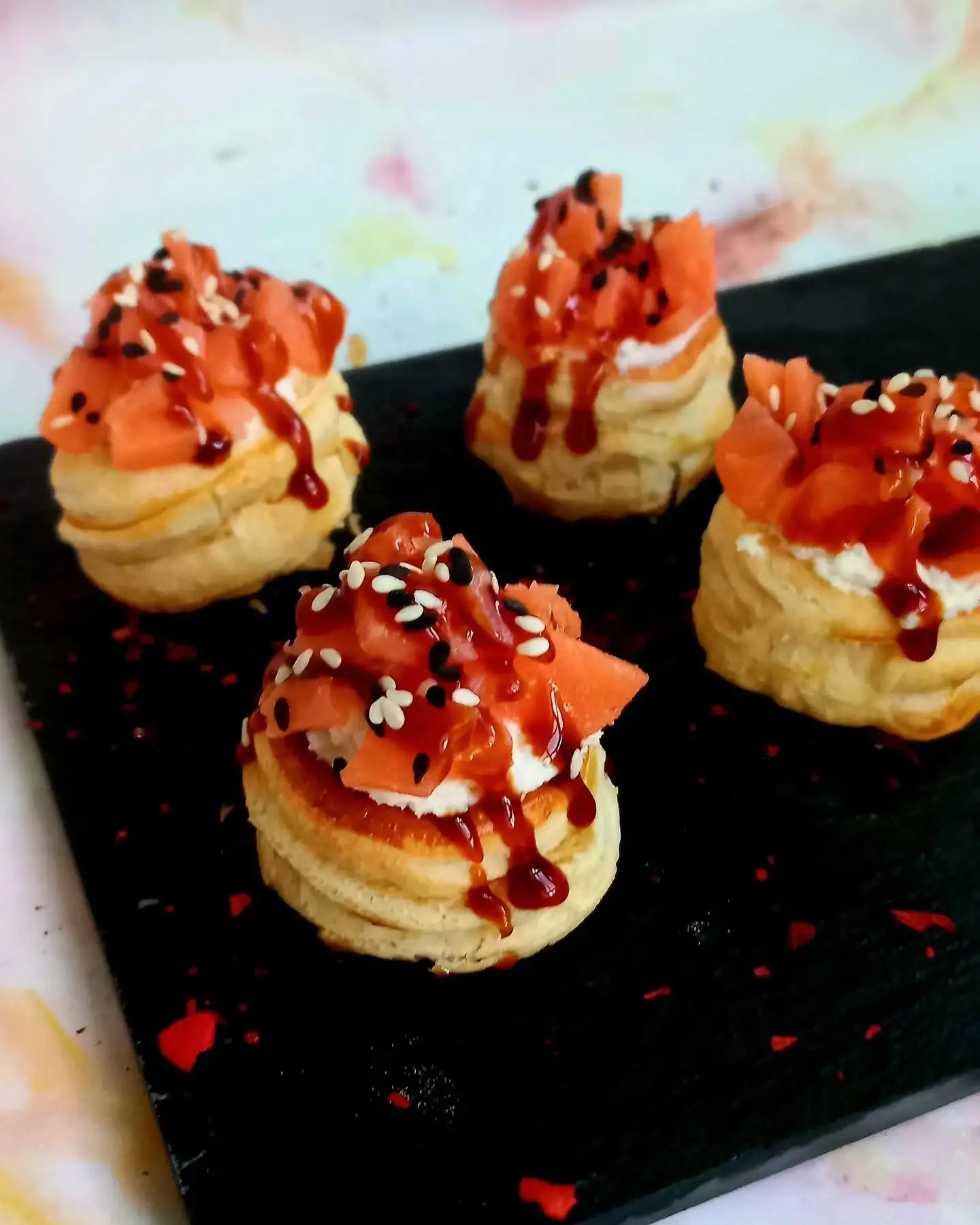 Валован с лососем или креветкой фото 2