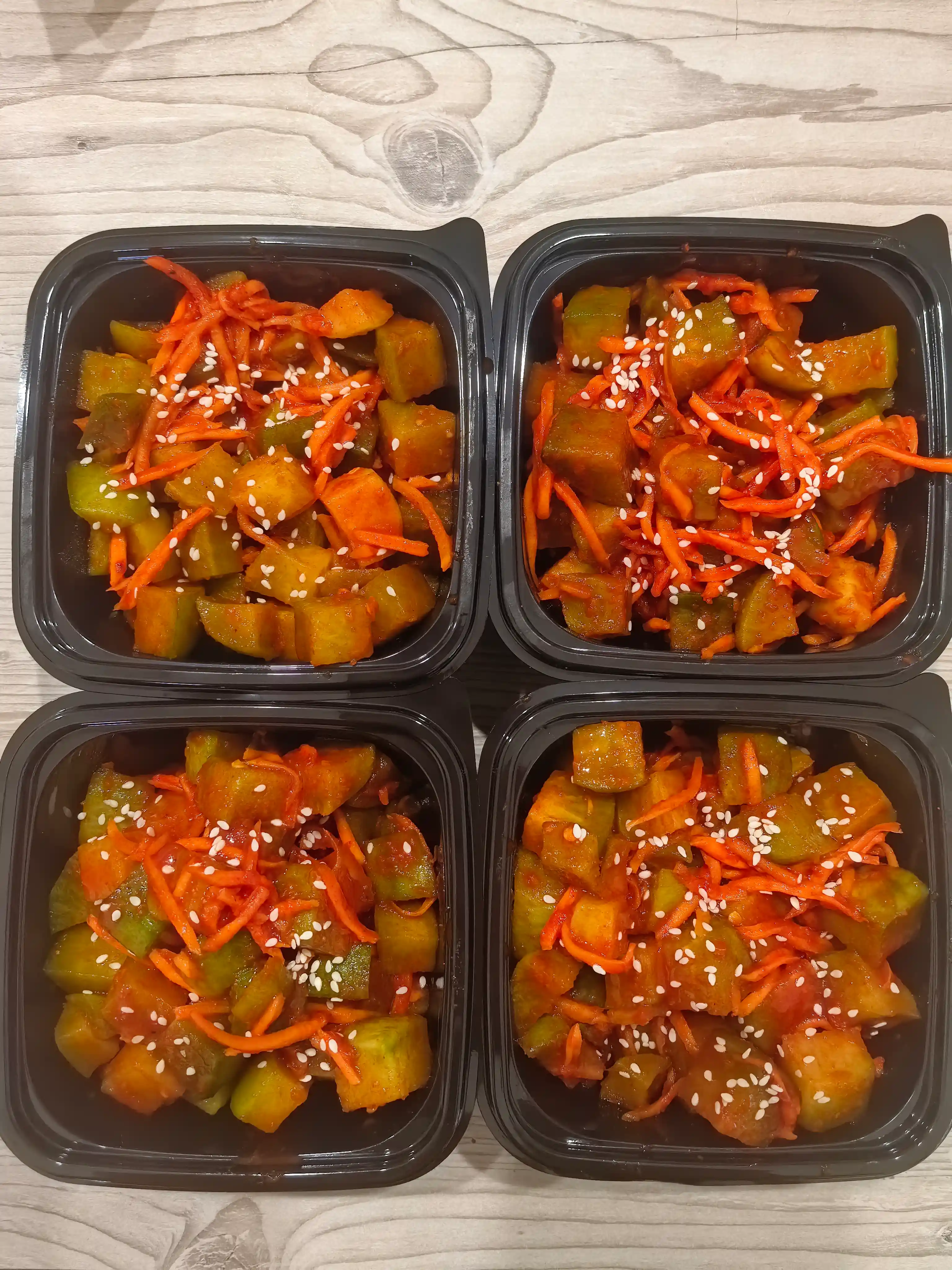 Кактуги (кимчи из редьки) фото 2