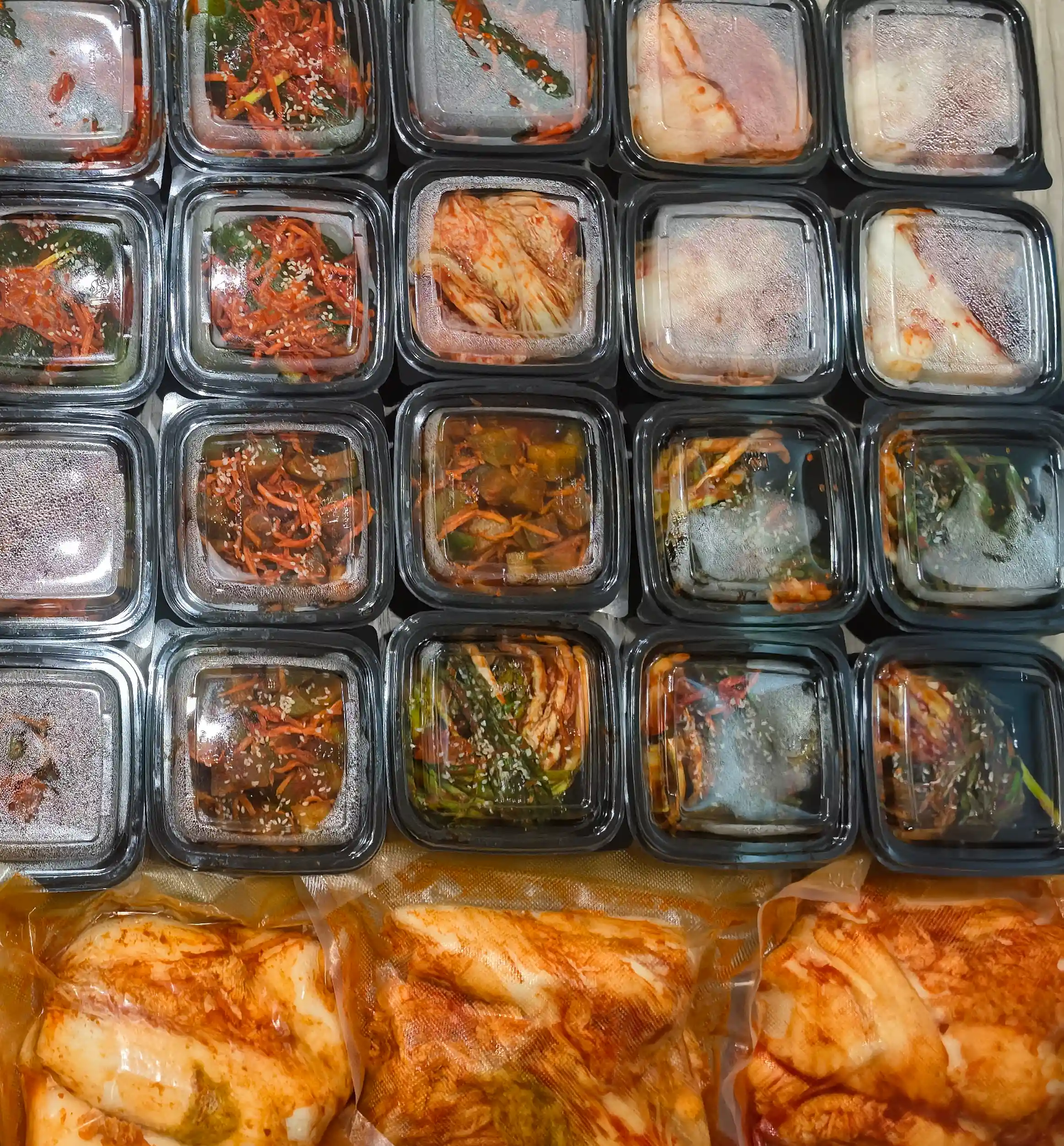 Сет панчан «Знакомство» 4 вида кимчи фото 5