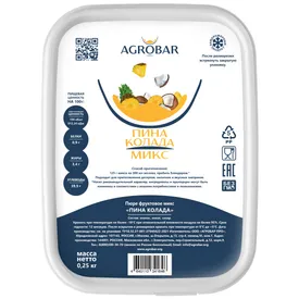 Пюре замороженное микс Пина Колада, 250 гр.