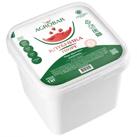 Пюре замороженное Клубника, 1 кг.