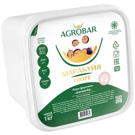 Пюре замороженное Маракуйя, 1 кг.