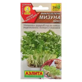 Микрозелень Мизуна микс 3 г Аэлита