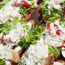 Брускетта «Цезарь»