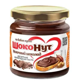 Шоколадная паста со вкусом молочного шоколада