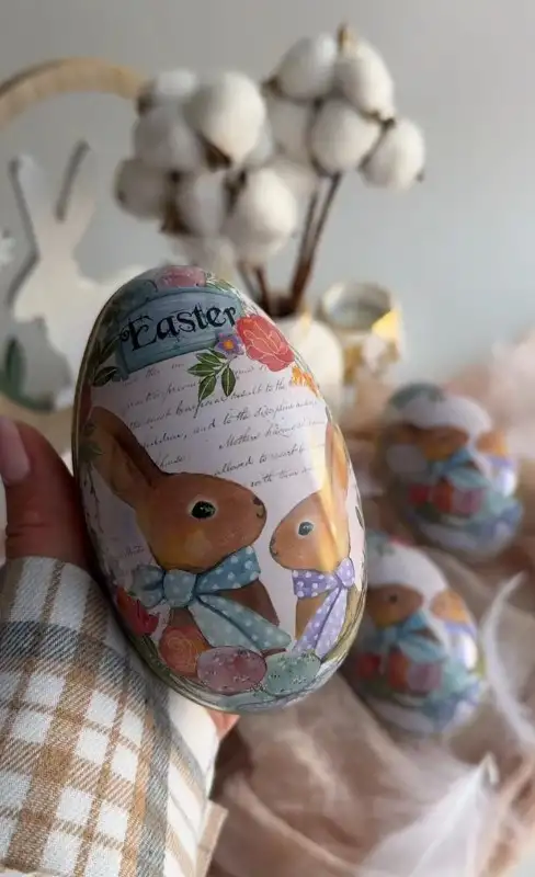 Шкатулка с шоколадом к Пасхе фото 3