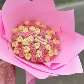 Букет из шоколадных роз