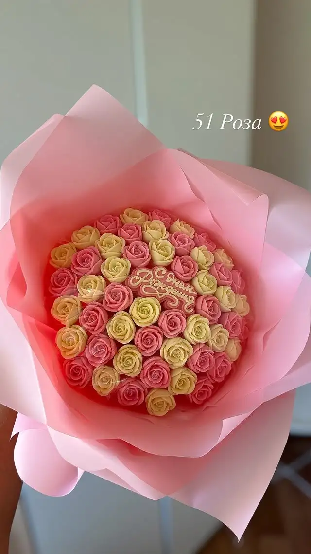 Букет из шоколадных роз фото 3