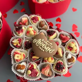 Конфеты в коробке «Сердце»