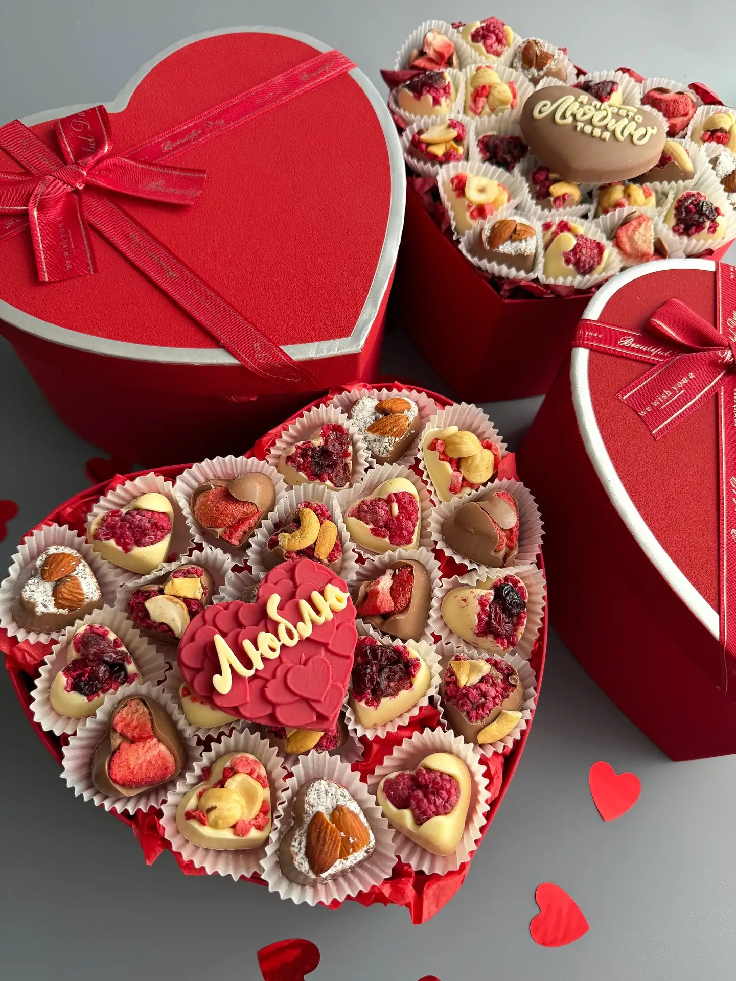 Конфеты в коробке «Сердце» фото 2