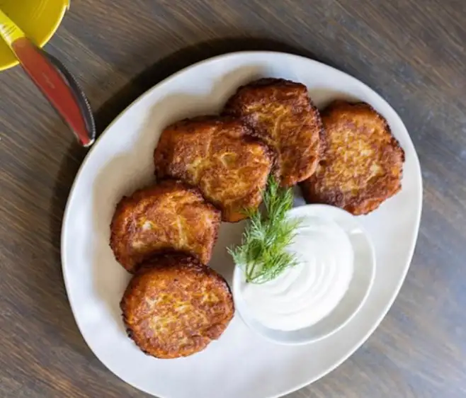 Драники со сметаной фото 2