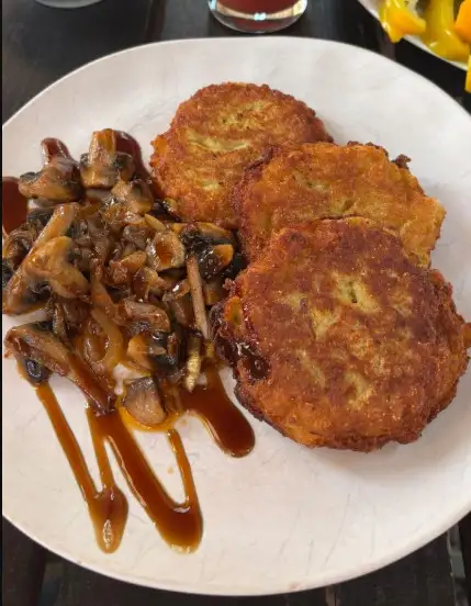Драники с грибами фото 2