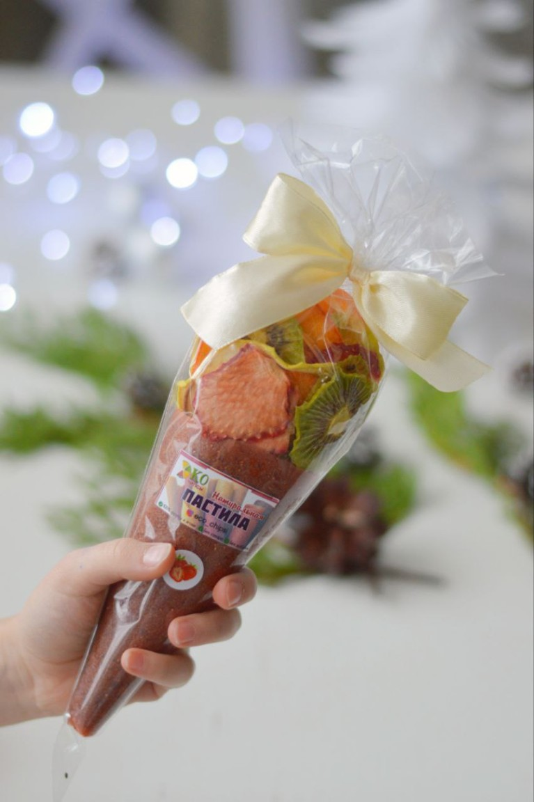 Кулёк сухофруктов (пастила, фруктовые чипсы) фото 3